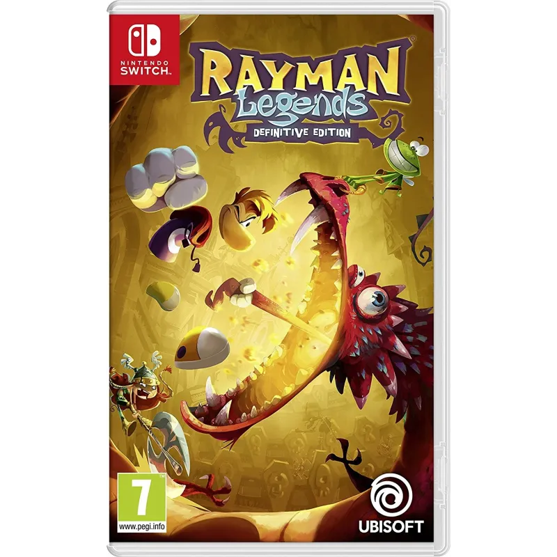 RAYMAN LEGENDS DEFINITIVE EDITION SWITCH JEU VIDÉO PHYSIQUE NINTENDO SWITCH - The Shop Gamer
