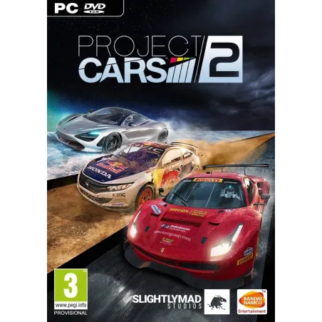 PROJECT CARS 2 PC DVD ROM VIDEOJUEGO FÍSICO