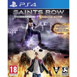 SAINTS ROW IV RE-ELECTED + GAT OUT OF HELL PS4 VIDOJUEGO FÍSICO PLAYSTATION 4