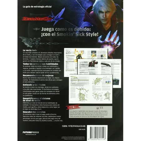 OFFICIAL DEVIL MAY CRY 4 PAPERBACK GUIDE CAPCOM - The Shop Gamer
