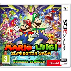 MARIO & LUIGI SUPERSTAR SAGA + SECUACES DE BOWSER 3DS COMPATIBLE NINTENDO 2DS