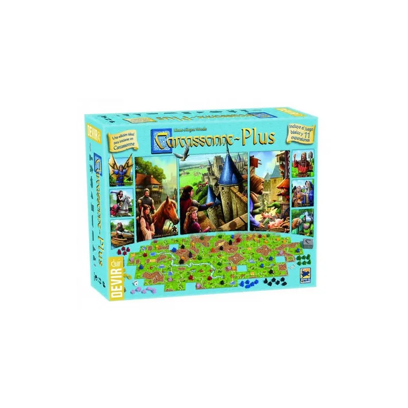 CARCASSONNE PLUS 2017 BRETTSPIELE BRETTSPIELE CARCASSONE - The Shop Gamer