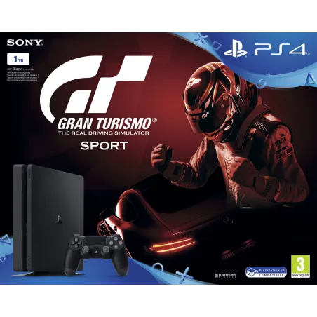 PS4 1TB SLIM + GT SPORT PHYSICAL GAME + ¡HAS SIDO TU! DIGITAL DOWNLOAD - The Shop Gamer