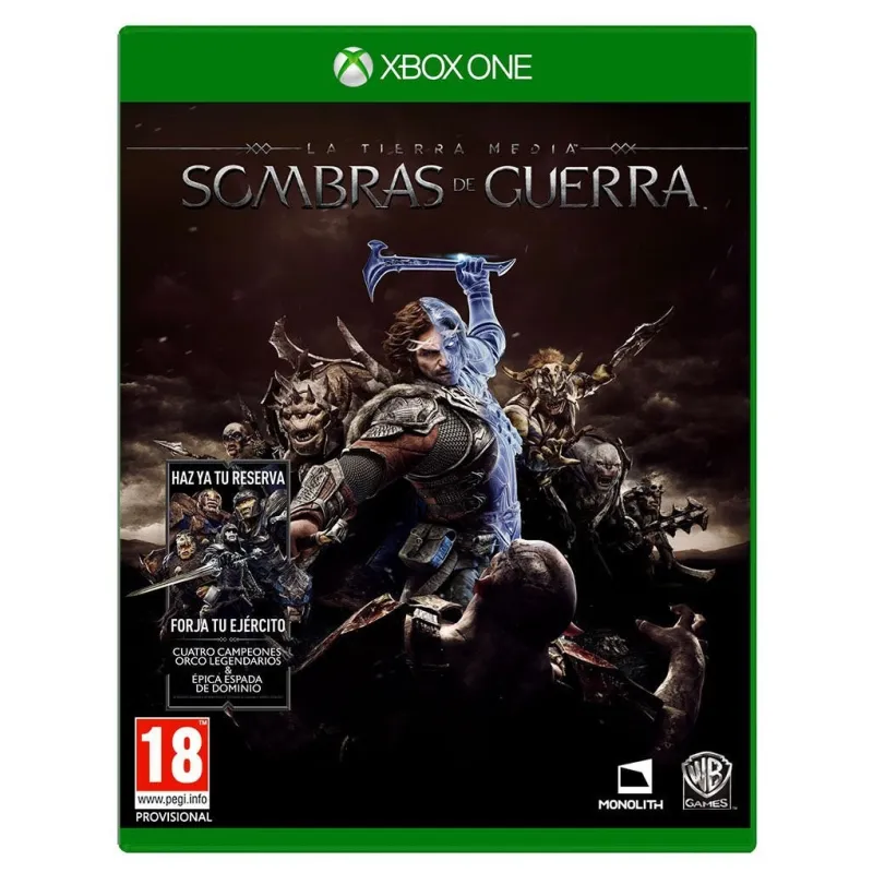 LA TIERRA MEDIA SOMBRAS DE GUERRA XBOX ONE PHYSISCHES VIDEOSPIEL XBOXONE - The Shop Gamer