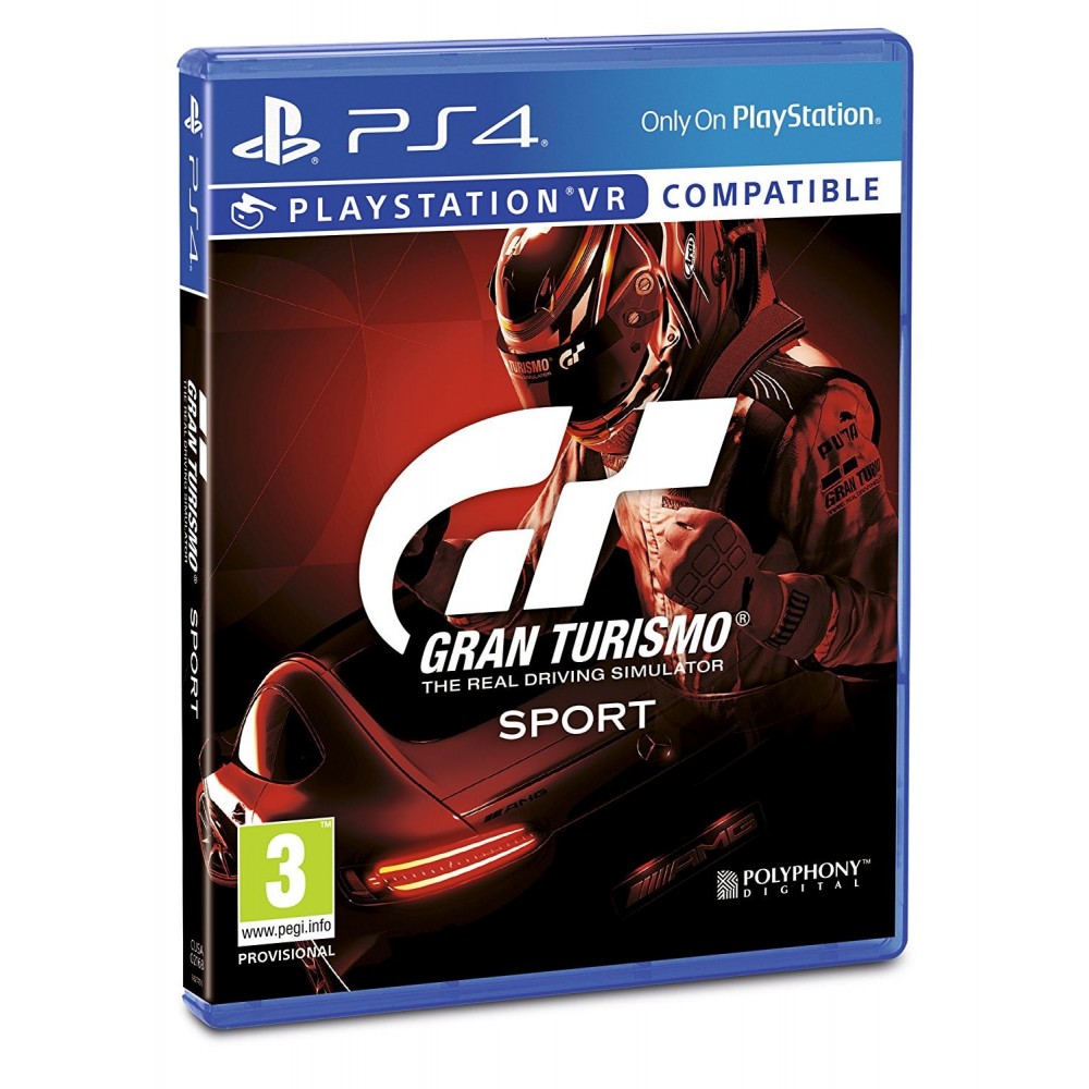 GRAN TURISMO SPORT PS4 GT SPORT “JUEGO FÍSICO” PLAYSTATION 4 COMPATIBLE PSVR