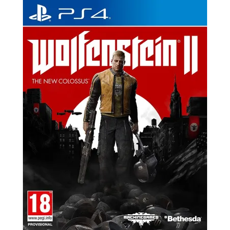 WOLFENSTEIN 2 THE NEW COLOSSUS PS4 VIDEOJUEGO FÍSICO PLAYSTATION 4