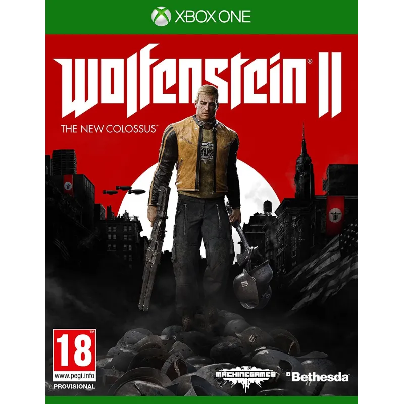 WOLFENSTEIN 2 THE NEW COLOSSUS XBOX ONE VIDEOJUEGO FÍSICO XBOXONE