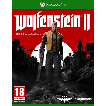 WOLFENSTEIN 2 THE NEW COLOSSUS XBOX ONE VIDEOJUEGO FÍSICO XBOXONE