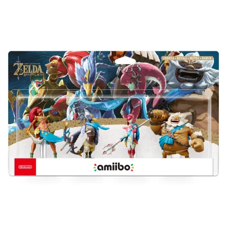 AMIIBO-FIGUREN THE LEGEND OF ZELDA URBOSA REVALI MIPHA DARUK 4ER-PACK - The Shop Gamer