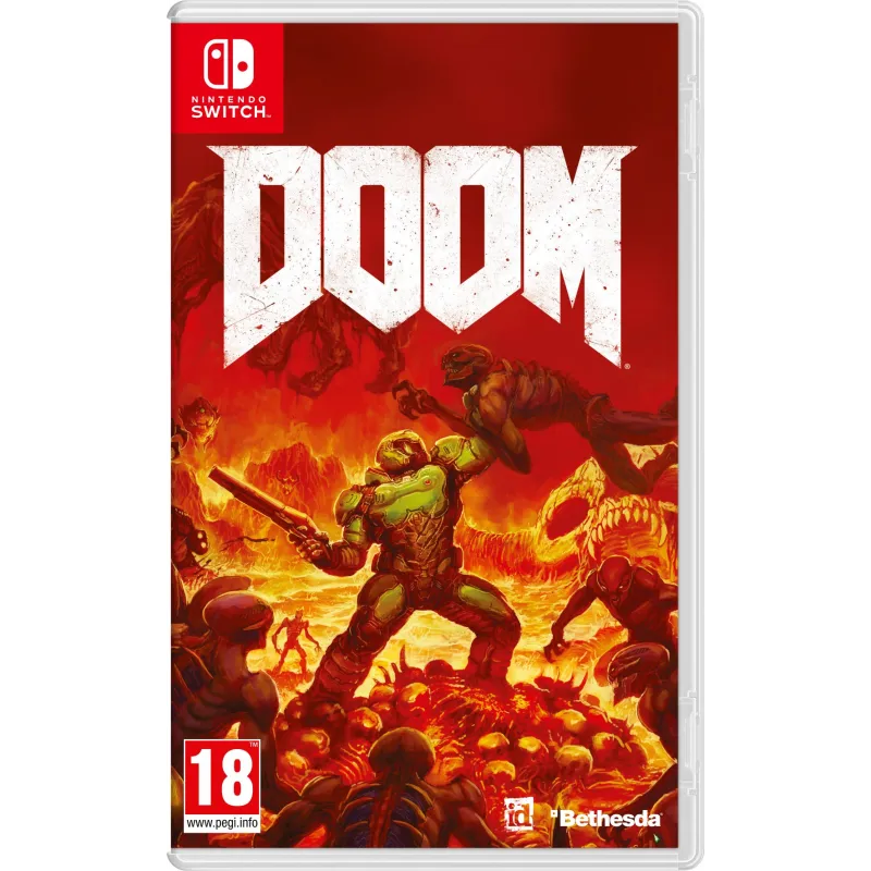 DOOM SWITCH PHYSICAL VIDEO GAME FOR NINTENDO SWITCH - The Shop Gamer