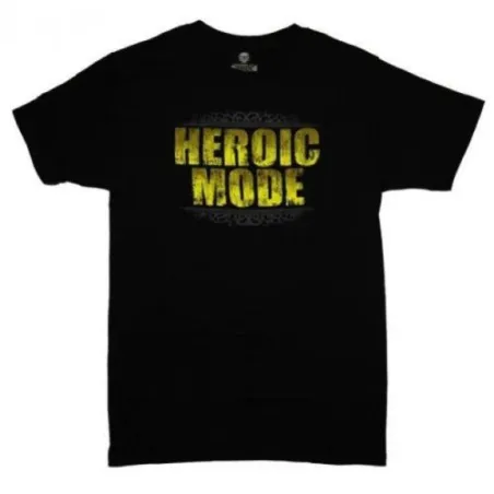 WOW HEROIC MODE T-SHIRT MAAT M, VIDEOGAMESHIRT - The Shop Gamer