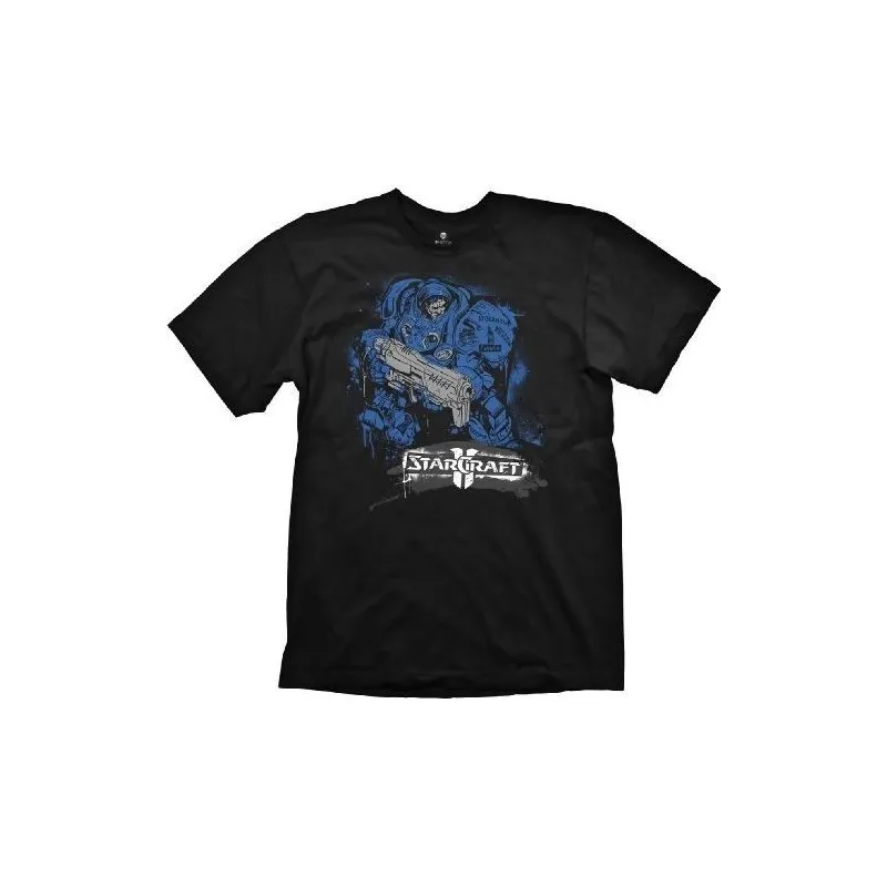 CAMISETA STARCRAFT II MARINE (TERRAN) EXCLUSIVA M, CAMISETAS DE VIDEOGAME - The Shop Gamer