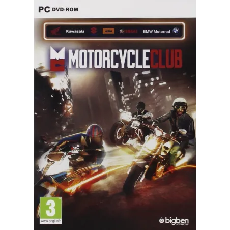 MOTORCYCLE CLUB PC VIDEOGIOCO FISICO DVD-ROM HONDA KAWASAKI BMW YAMAHA SUZUKI - The Shop Gamer