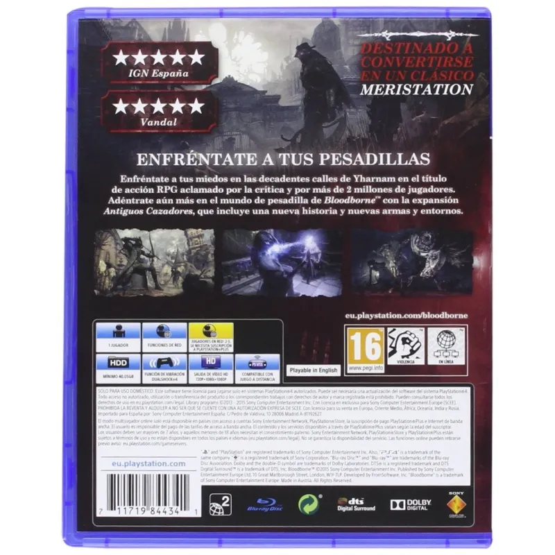 BLOODBORNE GAME OF THE YEAR EDITION PS4 PHYSISCHES VIDEOSPIEL FÜR PLAYSTATION 4 - The Shop Gamer