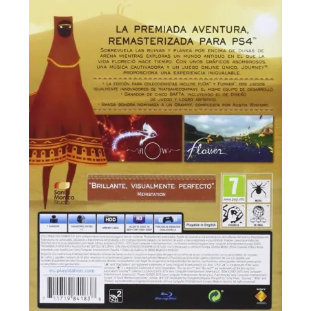 JOURNEY ÉDITION COLLECTOR PS4 JEU VIDÉO PHYSIQUE POUR PLAYSTATION 4 FLOW FLOWER - The Shop Gamer