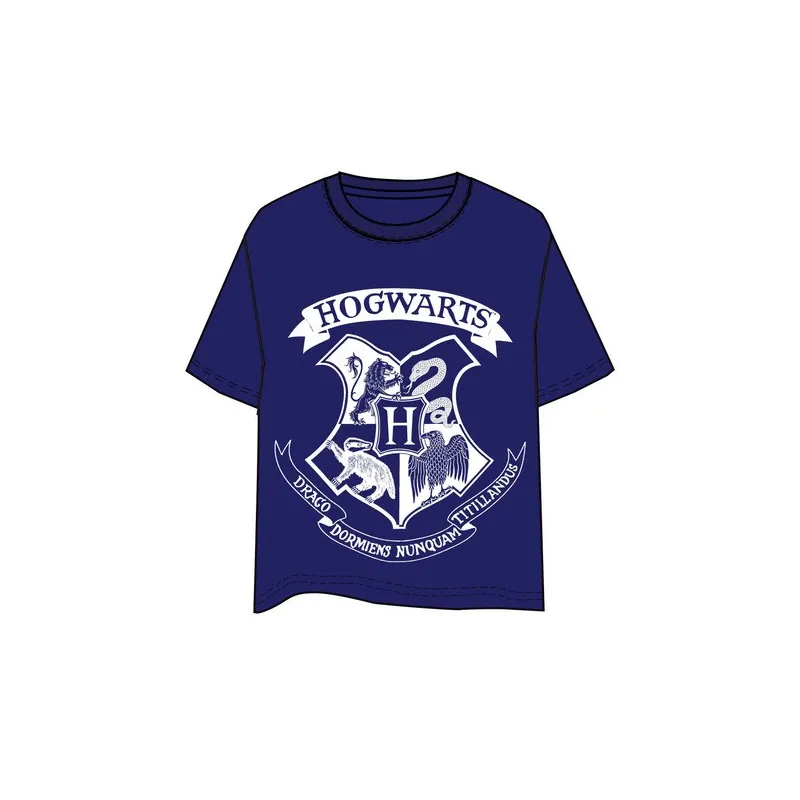 MAGLIETTA HARRY POTTER HOGWARTS XL, MAGLIETTA DA FILM HARRY POTTER - The Shop Gamer