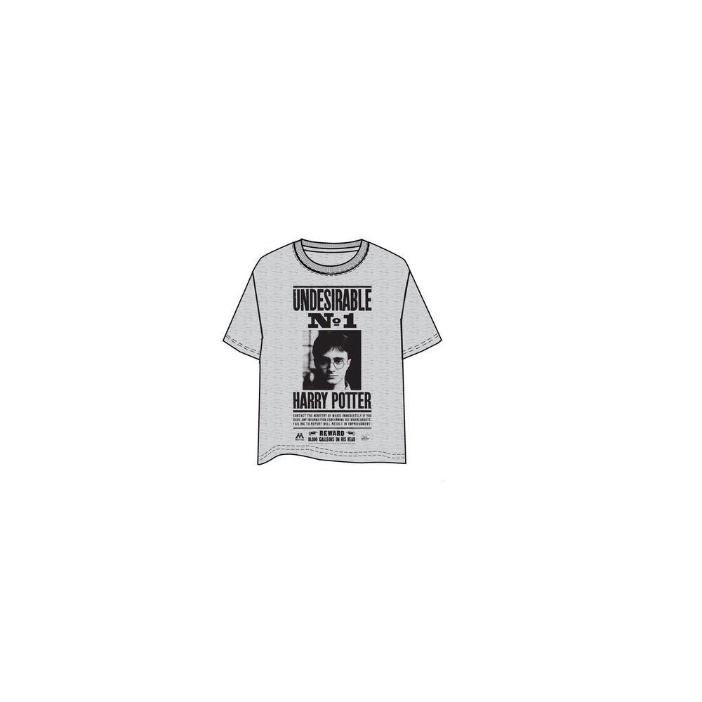 CAMISETA HARRY POTTER UNDESIRABLE Nº1 XL CAMISETAS CINE HARRY POTTER