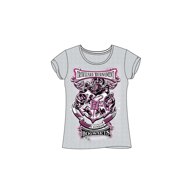 HARRY POTTER HOGWARTS T-SHIRT VOOR MEISJES, MAAT M, HARRY POTTER-FILMSHIRT - The Shop Gamer