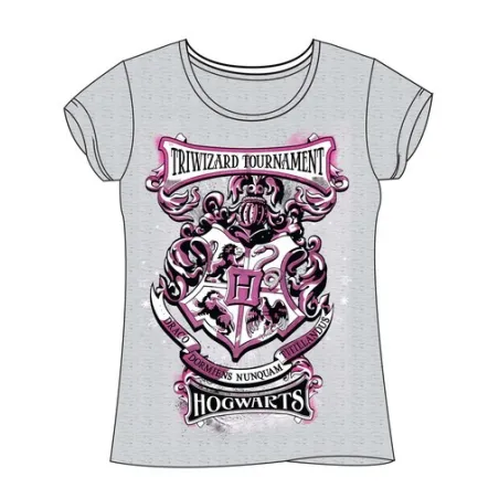 CAMISETA FEMININA HARRY POTTER HOGWARTS M, CAMISETAS DE CINEMA HARRY POTTER - The Shop Gamer