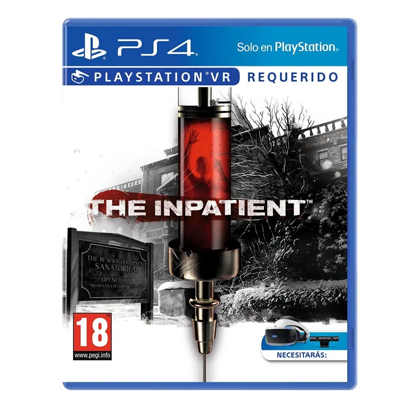 THE INPATIENT PS4 PSVR PHYSICAL GAME FOR PLAYSTATION 4 REQUIRES PLAYSTATION VR - The Shop Gamer