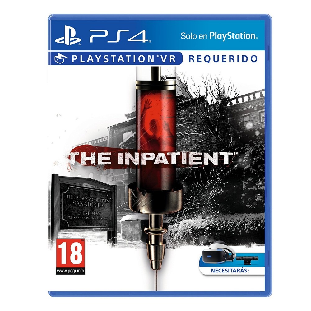 THE INPATIENT PS4 PSVR VIDEOJUEGO FÍSICO PLAYSTATION 4 REQUIERE PLAYSTATION VR