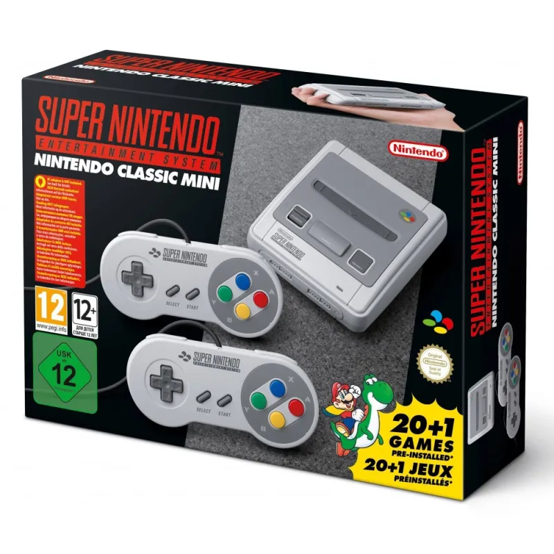SUPERNES CLASSICA MINI SUPER NES SUPER NINTENDO ENTERTAINMENT SYSTEM - The Shop Gamer