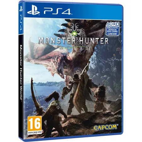 MONSTER HUNTER WORLD PS4 VIDEOJUEGO FÍSICO PLAYSTATION 4 CAPCOM