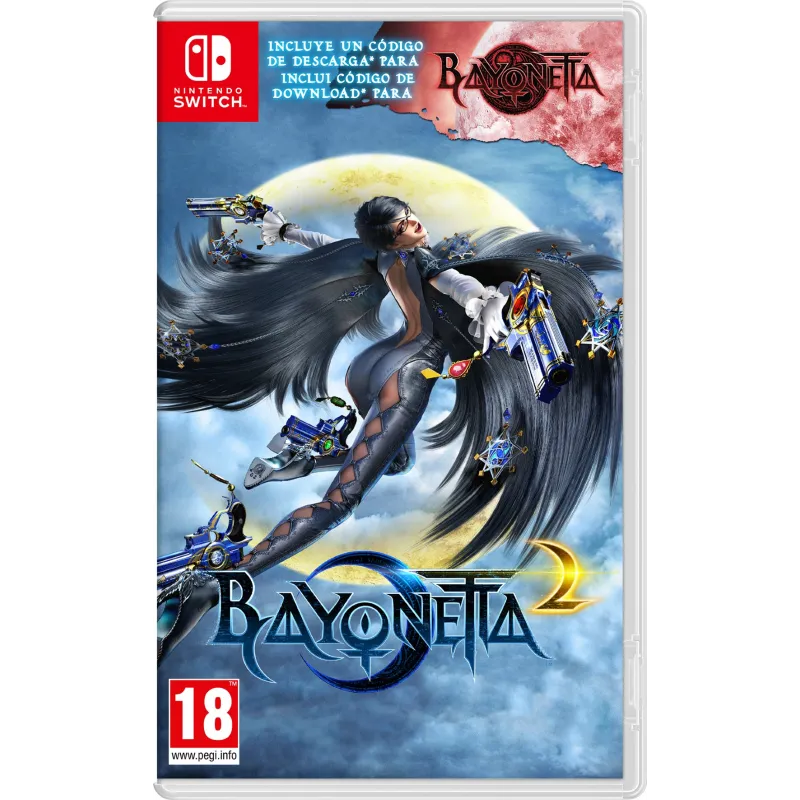 BAYONETTA 2 SWITCH GIOCO FISICO CON BAYONETTA 1 IN DOWNLOAD DIGITALE - The Shop Gamer