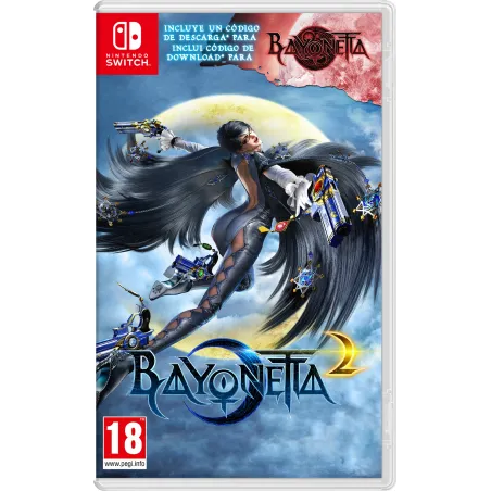 BAYONETTA 2 SWITCH PHYSICAL GAME WITH BAYONETTA 1 DIGITAL DOWNLOAD GIFT - The Shop Gamer