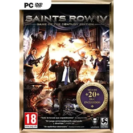 SAINTS ROW IV GAME OF THE CENTURY EDITION PC JEU PHYSIQUE - The Shop Gamer