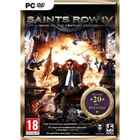 SAINTS ROW IV GAME OF THE CENTURY EDITION PC JUEGO FÍSICO