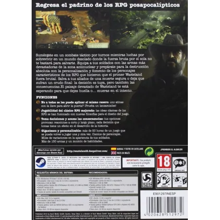 WASTELAND 2 PC JOGO FÍSICO DVD ROM - The Shop Gamer