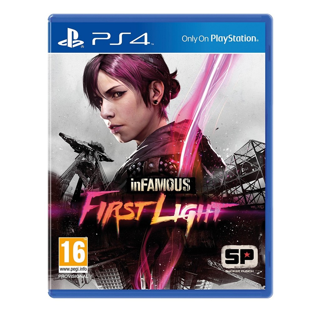INFAMOUS FIRST LIGHT PS4 VIDEOJUEGO FÍSICO PARA PLAYSTATION 4 DE SUCKER PUNCH