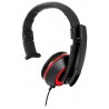 AURICULAR MONO PARA CHAT CON CABLE PS4 XBOX ONE PC XH50 ROJO WIRED MONO HEADSET