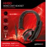 AURICULAR MONO PARA CHAT CON CABLE PS4 XBOX ONE PC XH50 ROJO WIRED MONO HEADSET