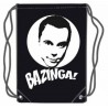 SACO BIG BANG THEORY 45 X 35 MERCHANDISING CINE Y TV