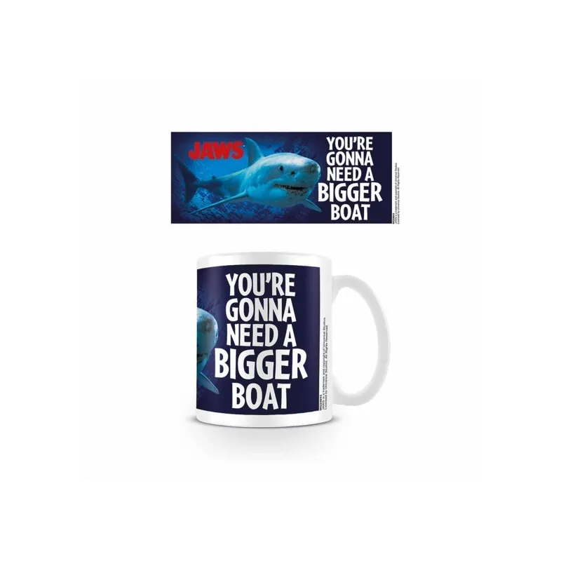 TIBURON NEED A BIGGER BOAT MUG FILM AND TV MUGS - The Shop Gamer