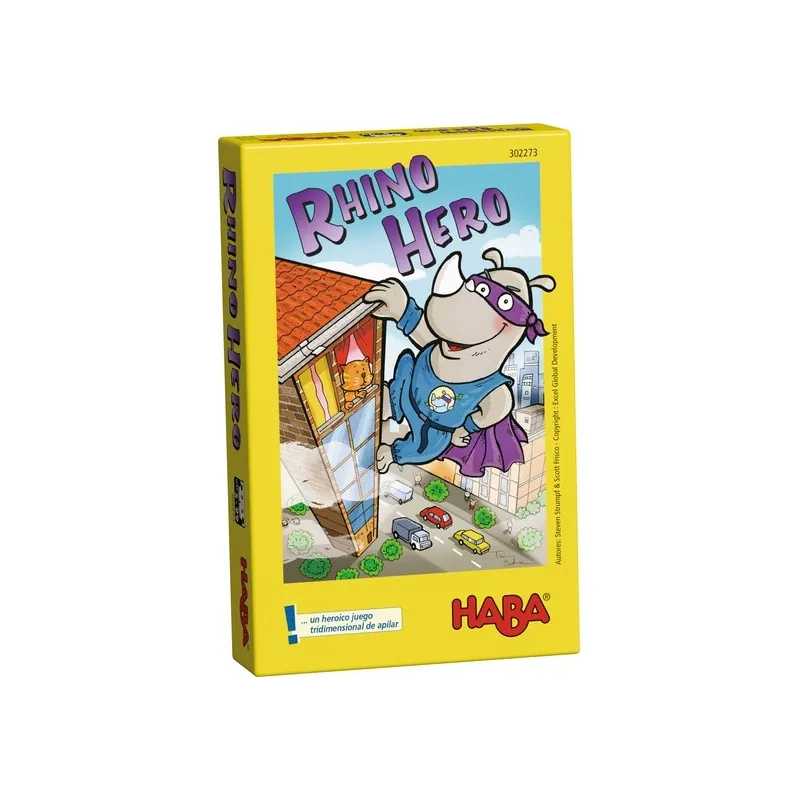 RHINO HERO - ACTIVE KIDS EDUCATIEVE BORDSPELLEN - The Shop Gamer