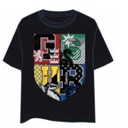 T-SHIRT HARRY POTTER MAISONS XXL, T-SHIRTS CINÉMA HARRY POTTER - The Shop Gamer