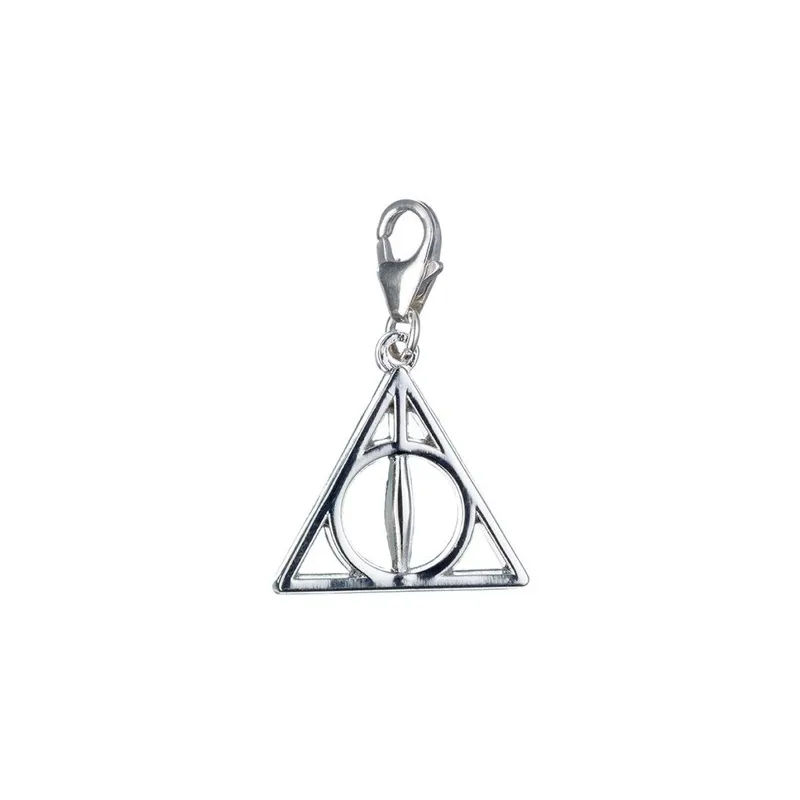 CIONDOLO CHARM ARGENTO HARRY POTTER DEATHLY HALLOWS MERCHANDISING CINEMA E TV - The Shop Gamer