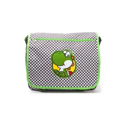 NINTENDO YOSHI CHECKERED SHOULDER BAG, NINTENDO VIDEO GAME MERCHANDISE - The Shop Gamer