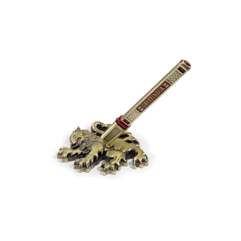 PEN + HOUDER GRYFFINDOR HARRY POTTER MERCHANDISE FILM EN TV HARRY POTTER - The Shop Gamer