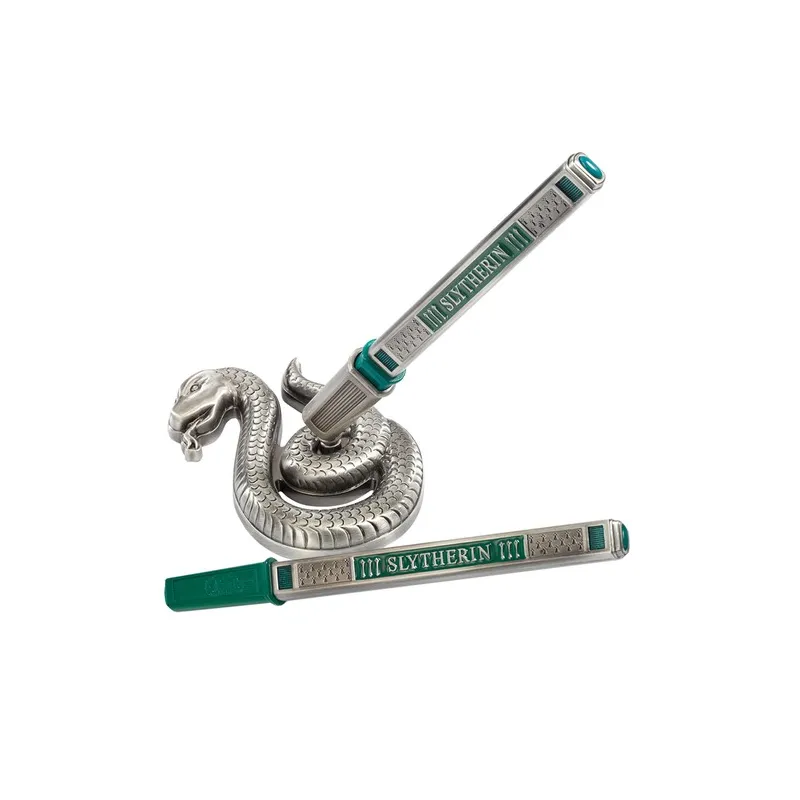 PLUME + SUPPORT SLYTHERIN HARRY POTTER, PRODUITS DÉRIVÉS CINÉMA ET TV HARRY POTTER - The Shop Gamer