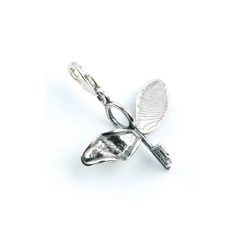 PENDENTIF CHARM ARGENT HARRY POTTER KEY BROKEN WING, MERCHANDISING CINÉMA ET TV - The Shop Gamer