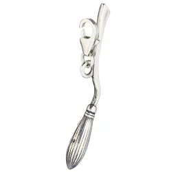 PENDENTIF CHARM ARGENT HARRY POTTER NIMBUS 2000, MERCHANDISING CINÉMA ET TV - The Shop Gamer