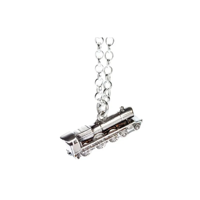 CIONDOLO ARGENTO HARRY POTTER HOGWARTS EXPRESS MERCHANDISING CINEMA E TV - The Shop Gamer