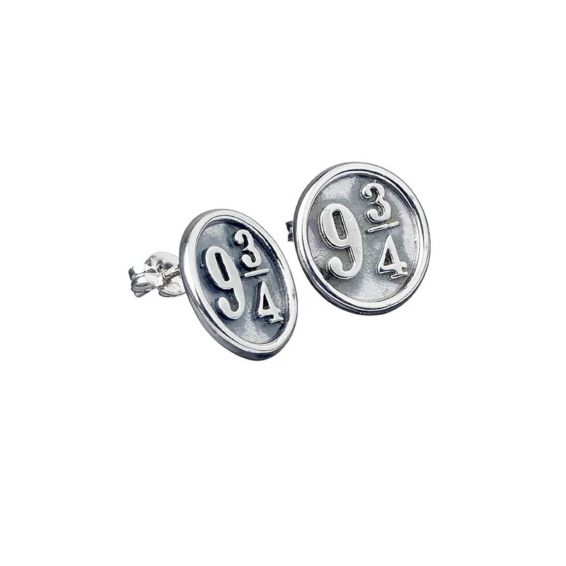 BRINCOS DE PRATA HARRY POTTER 9 3/4 MERCHANDISING CINEMA E TV HARRY POTTER - The Shop Gamer