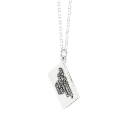 SILVER PENDANT HARRY POTTER LETTER FILM AND TV MERCHANDISE HARRY POTTER - The Shop Gamer