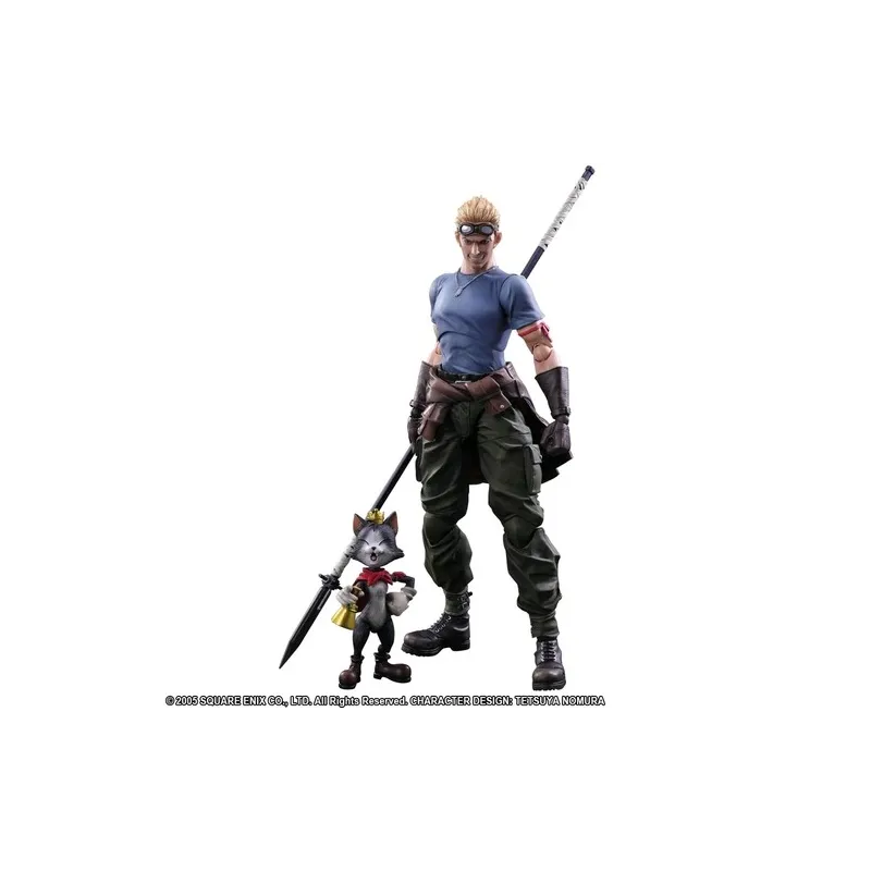 FINAL FANTASY VII CID HIGHWIND & CAITH SITH PLAY ARTS VIDEO GAME FIGURES - The Shop Gamer