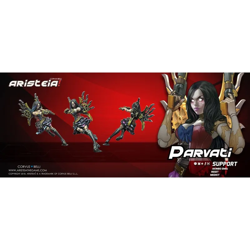 ARISTEIA! - PARVATI VICTORIAN AUTOMATA MINIATUURSPELLEN - The Shop Gamer
